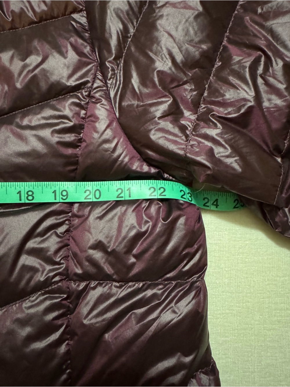 Eddie Bauer Packable Down Puffer Jacket - Plum Shine XL - Picture 7 of 8